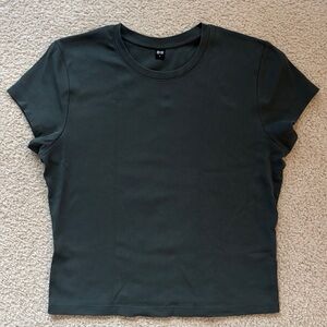 Uniqlo Dark Green Baby Tshirt